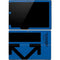 Black and Blue Arrows Surface Pro 4 Skin